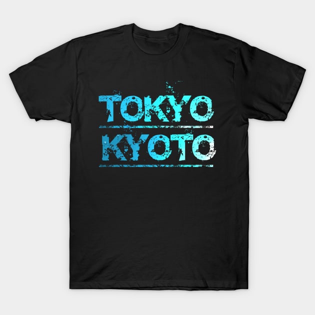 Tokyo Kyoto T-Shirt by siddick49